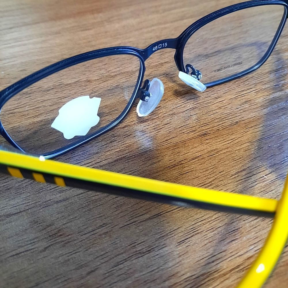 PAW PATROL Kid's Eyeglass Frame, Rx'able, glasses, NEW yellow/black 46-15-125 - Picture 3 of 5